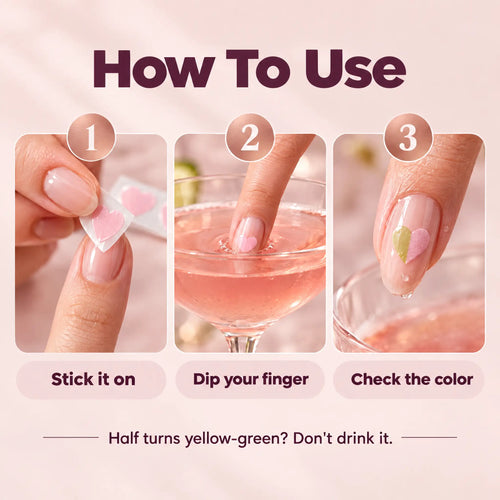 Nightnail™ Drink Test Nail Stickers